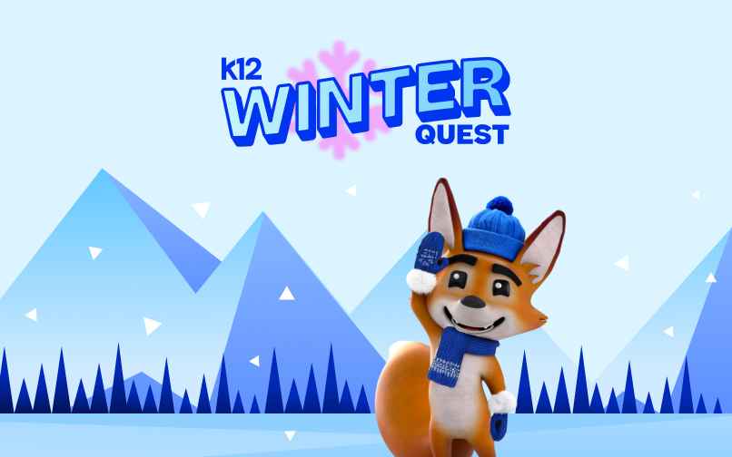 Strider the fox Winter
